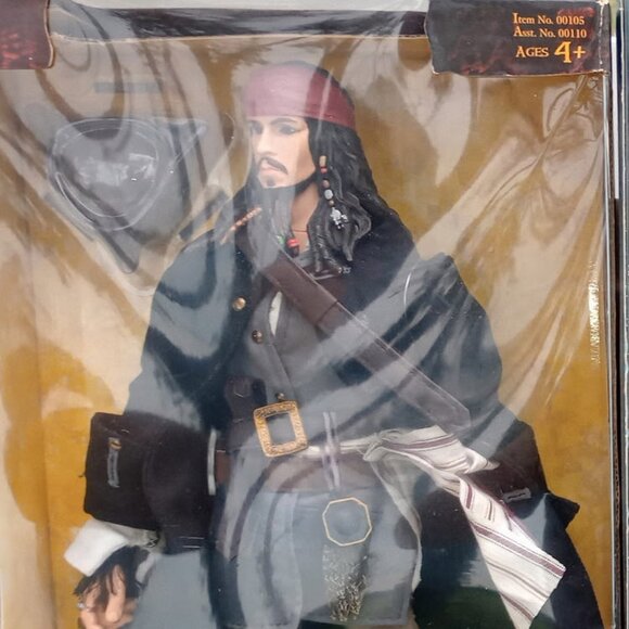 Barbie Collector Unopened Pirates of the Caribbean At Worlds End Jack Sparrow - Picture 1 of 2